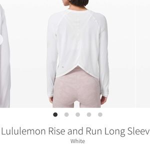 Lululemon Rise and Run Longsleeve